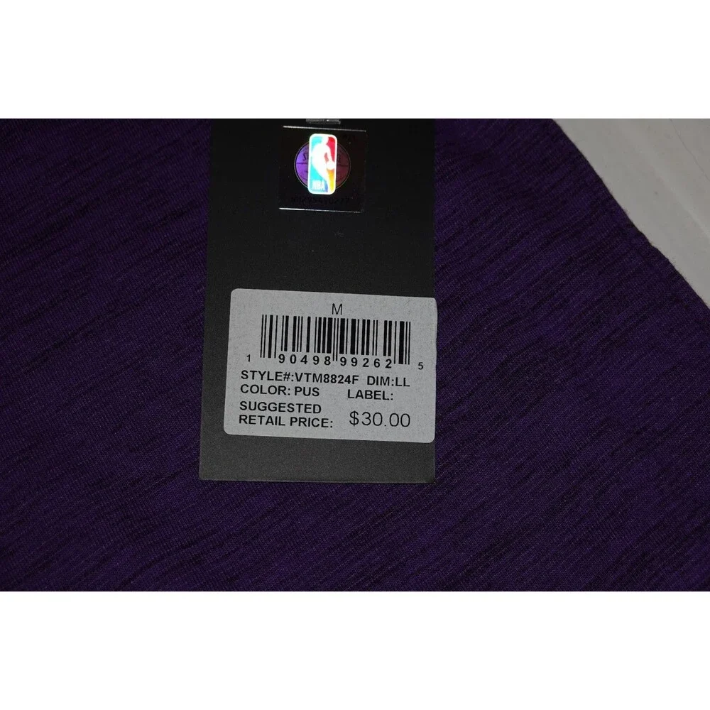 Los Angeles Lakers Men's Medium NBA Basketball cotton T Shirt NWT